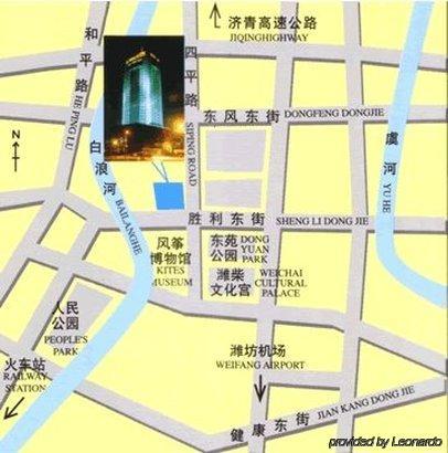 Weifang Internation Financial Hotel Eksteriør bilde